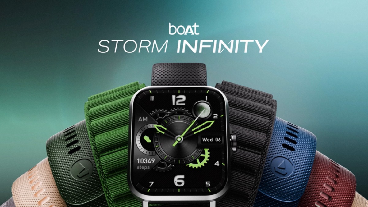 Boat Storm Infinity Smartwatch With Bluetooth Calling, Up to 15 Days Battery Life Launched in India