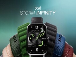 Boat Storm Infinity Smartwatch With Bluetooth Calling, Up to 15 Days Battery Life Launched in India Boat Storm Infinity Smartwatch With Bluetooth Calling, Up to 15 Days Battery Life Launched in India