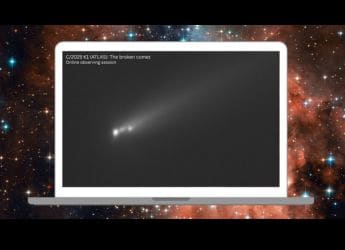 Comet C/2025 K1 (ATLAS) Breaks Into Three Pieces Following Close Approach to the Sun