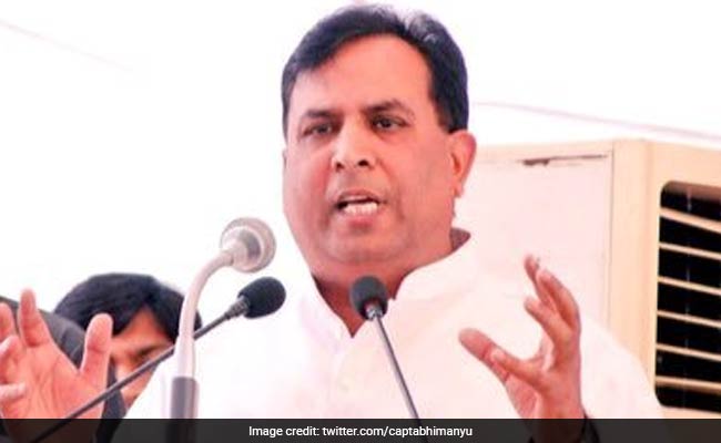 Haryana Finance Minister Abhimanyu Has Assets Worth Over Rs 170 Crore