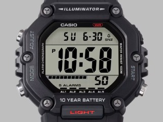 Casio AE-1600HX Series Launched With Up to 10 Years of Battery Life
