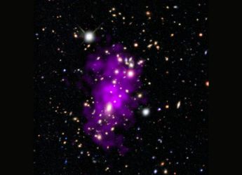 NASA Finds Most Distant Calm Galaxy Cluster Ever Seen in Early Universe