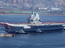 Pictures Of First China-Made Aircraft Carrier 'Type 001A' As Sea Trials Begin Pictures Of First China-Made Aircraft Carrier 'Type 001A' As Sea Trials Begin