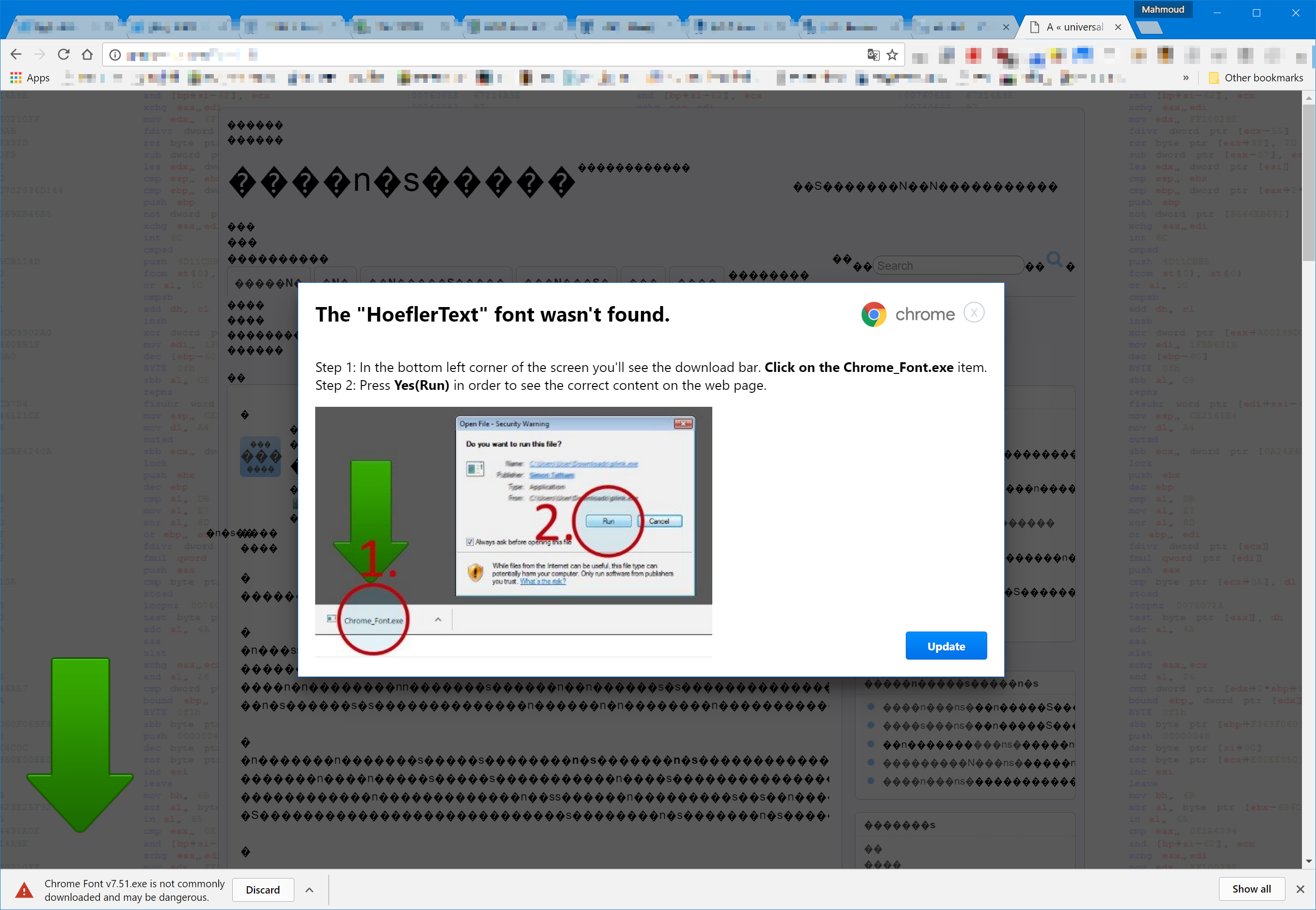 Chrome Users on Windows, Mac Being Targeted by 'Font Wasn't Found' Malware: Report