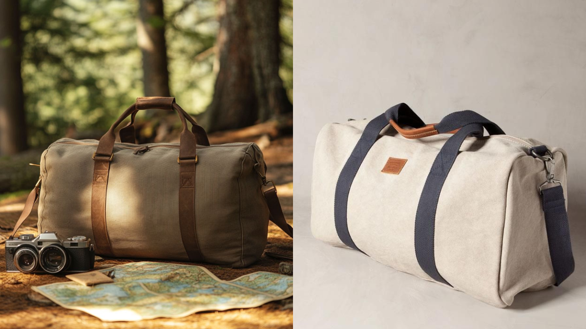 Top Aesthetic Canvas Duffel Bags Under ₹1,700: Strong, Durable, And Beautiful Options