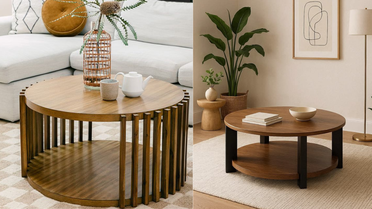 Best Round Centre Tables For Small Living Room: Beautiful Modern And Antique Designs