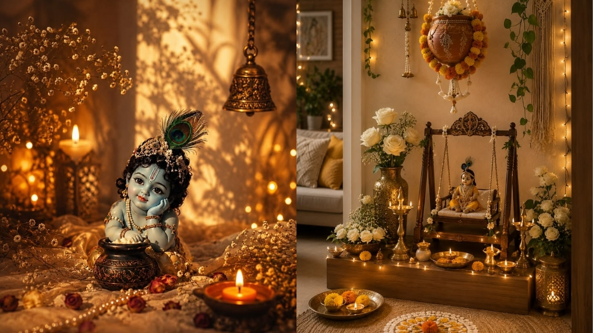 Best Puja Room Essentials For Krishna Janmashtami 2026: Complete Decoration & Samagri Checklist