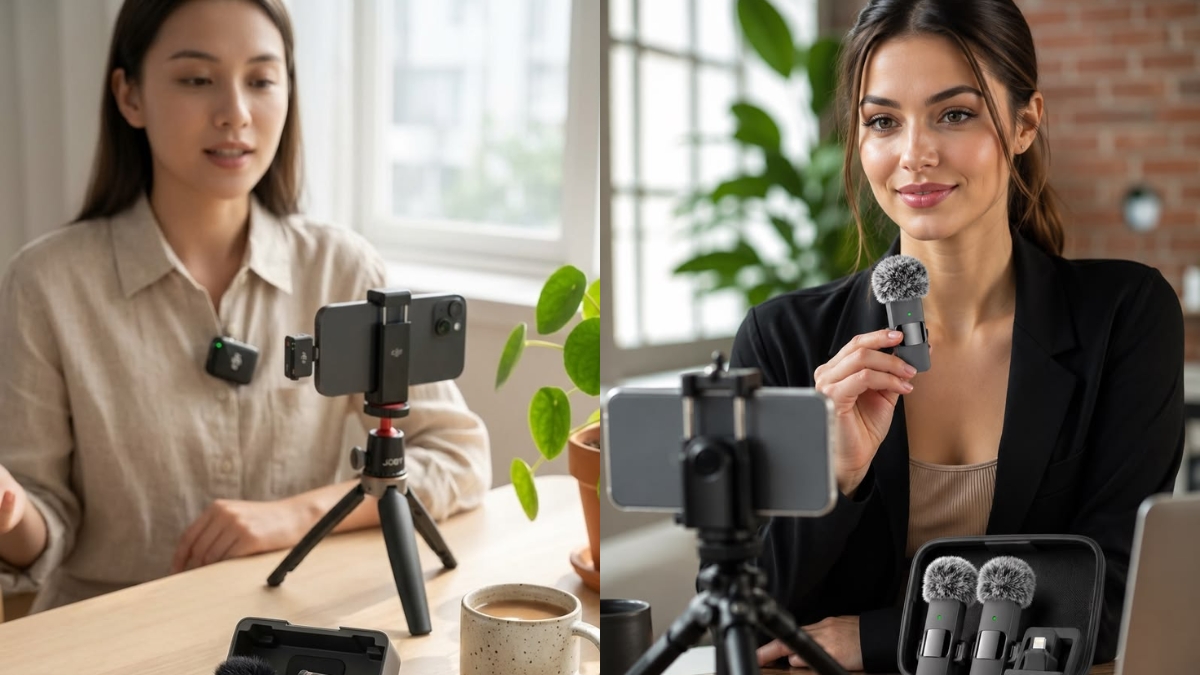 Best Dual-Channel Wireless Mics for Crisp Smartphone Interviews & Vlogging