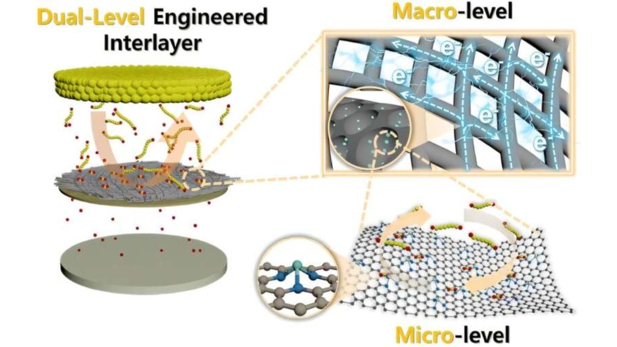 Scientists Develop Two-Level Strategy to Power Next-Gen Lithium–Sulphur Batteries