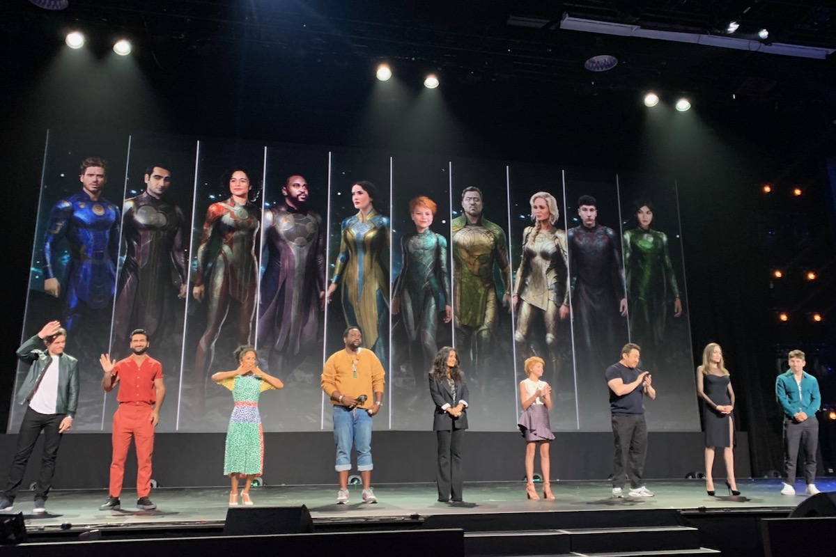 The Eternals: Kit Harington Cast as Black Knight, Gemma Chan Confirmed as Sersi &mdash; Disney D23 Expo