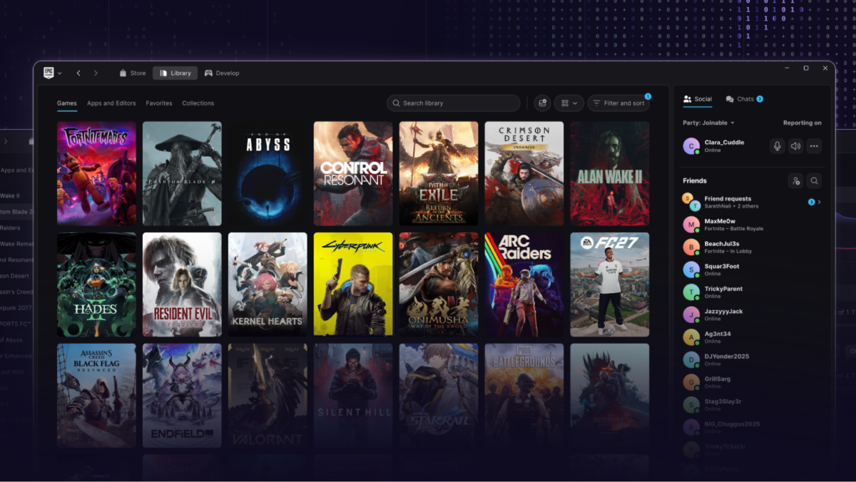 Epic Games Releases New 'Vibe Coded' Epic Games Store Launcher in Preview, Faces Backlash Over Bugs