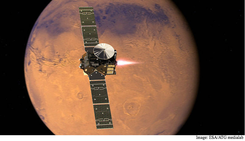 Schiaparelli Lander Reaches Mars Surface but Final Fate Uncertain