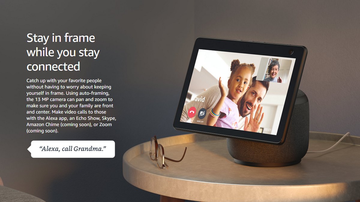 Amazon Echo Show 10 With Rotating Display, 13-Megapixel Camera, Netflix Support Launched