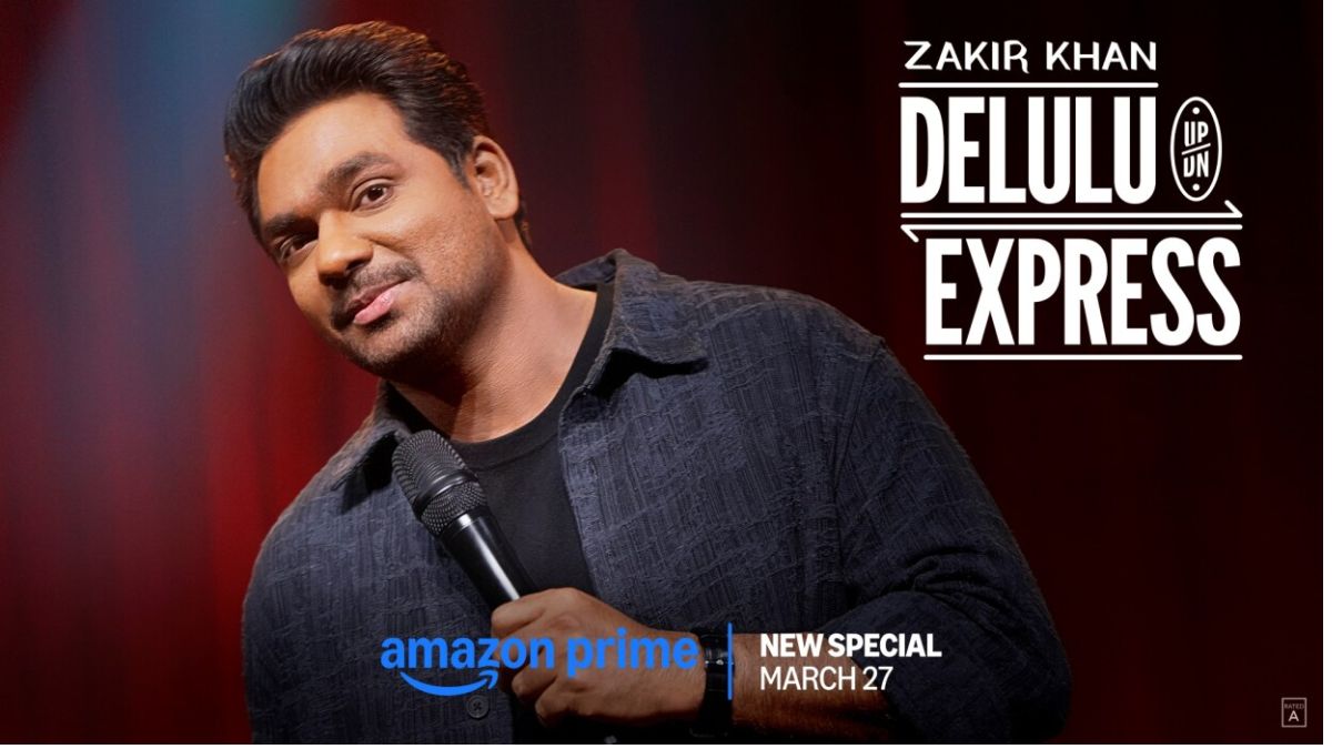 Zakir Khan&rsquo;s Delulu Express Stand-Up Special Now Streaming on Prime Video