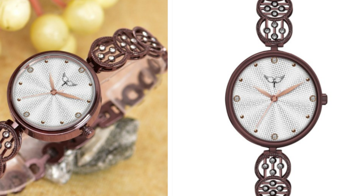 Rose Gold Watches For Women Available on Myntra