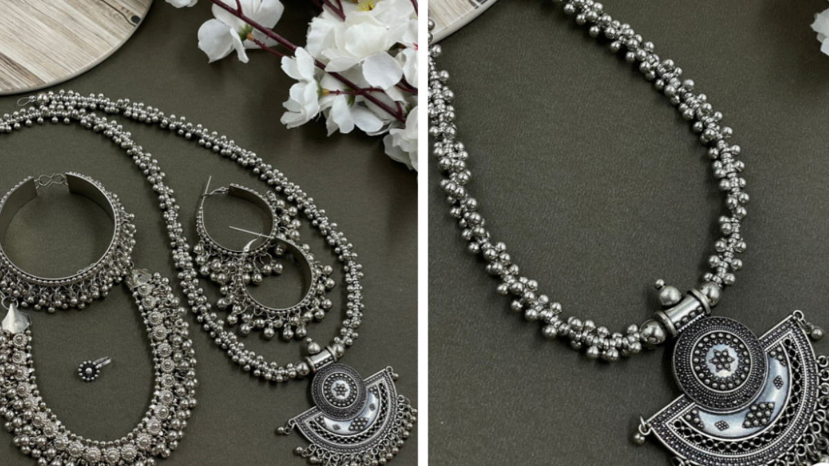 Best-Rated Oxidised Jewellery Sets for Women: Get the Look from Myntra