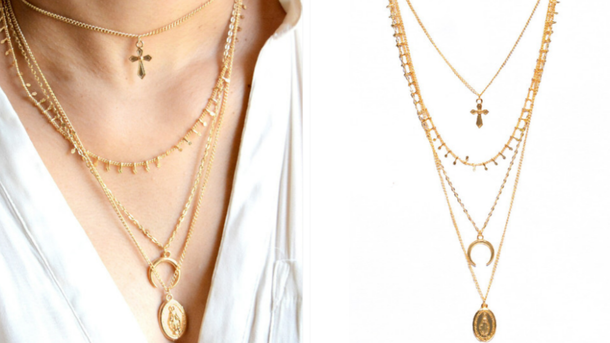 Best Layer Chains For Women from Joker &amp; Witch: Myntra&#039;s Collection