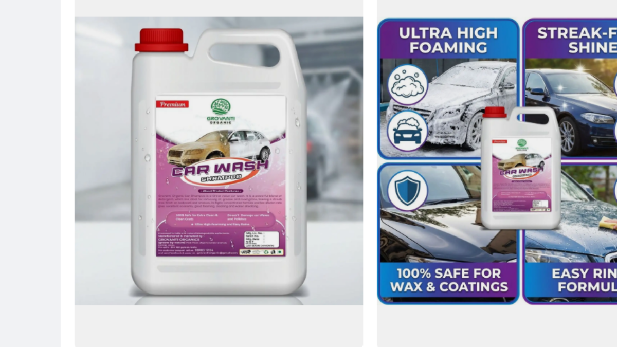 Best 5 Car Wash Shampoos For Deep Cleaning And Glossy Finish At Home