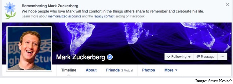 Mark Zuckerberg Among Facebook Users Mistakenly Declared 'Dead'