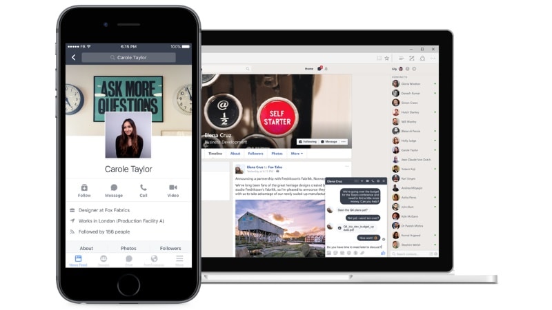 Workplace by Facebook Launched, Takes on Slack for Intra-Office Communication