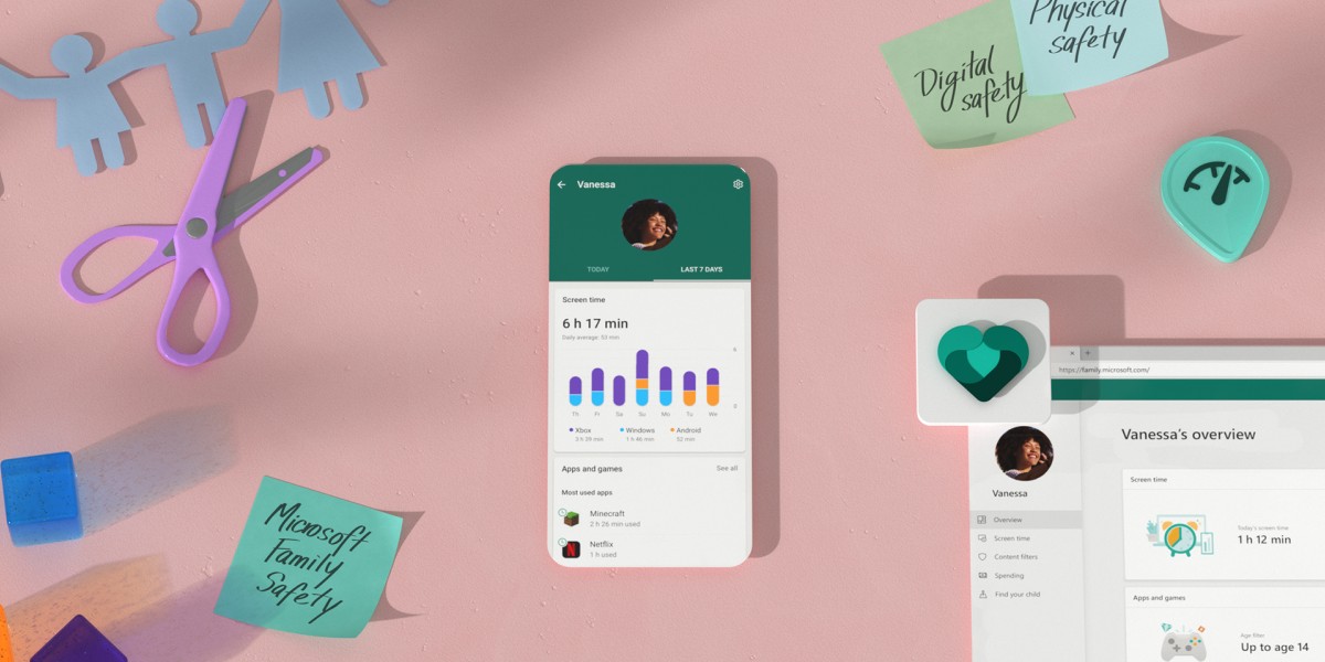 Microsoft Family Safety App Launched for Android and iOS: Now Monitor and Manage Your Family&rsquo;s Screen Time