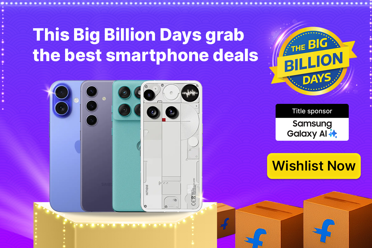 Flipkart Big Billion Days Sale to End on This Date: Here Are the Best Deals That You Can Grab Before They Vanish