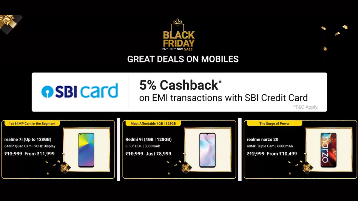 Flipkart Black Friday Sale Brings Discounts on Apple, Samsung, Xiaomi, More Phones