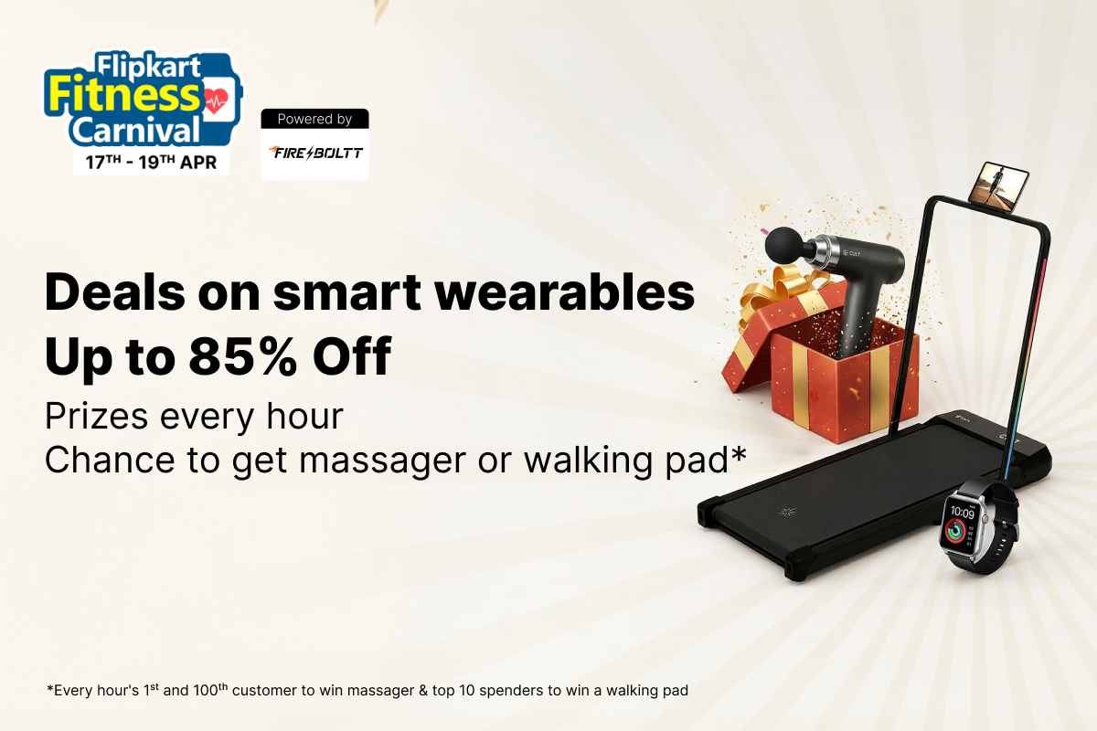 Flipkart Fitness Carnival is Live | Time to Upgrade Your Fitness Game