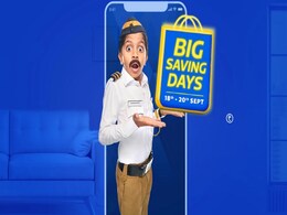 Flipkart Big Saving Days Kicks Off From September 18, Lets You Pre-Book Items at Re. 1 Flipkart Big Saving Days Kicks Off From September 18, Lets You Pre-Book Items at Re. 1