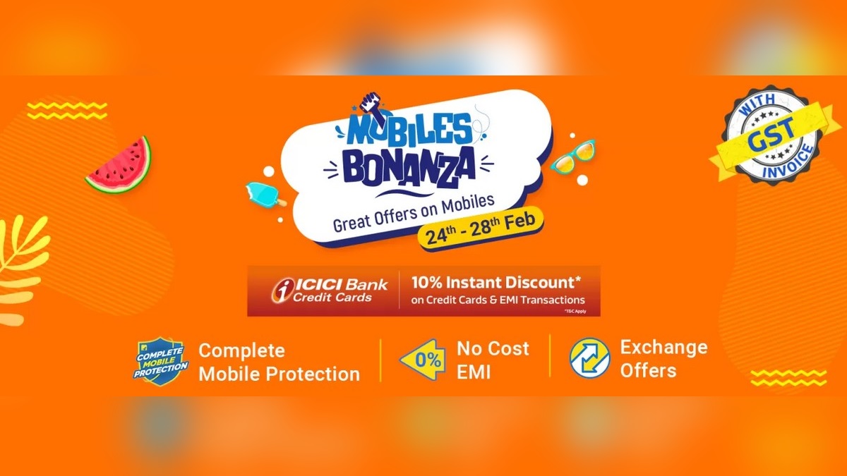Flipkart Mobiles Bonanza Is Underway With Exciting Discounts on Apple, Realme, Samsung, Xiaomi, More Brands