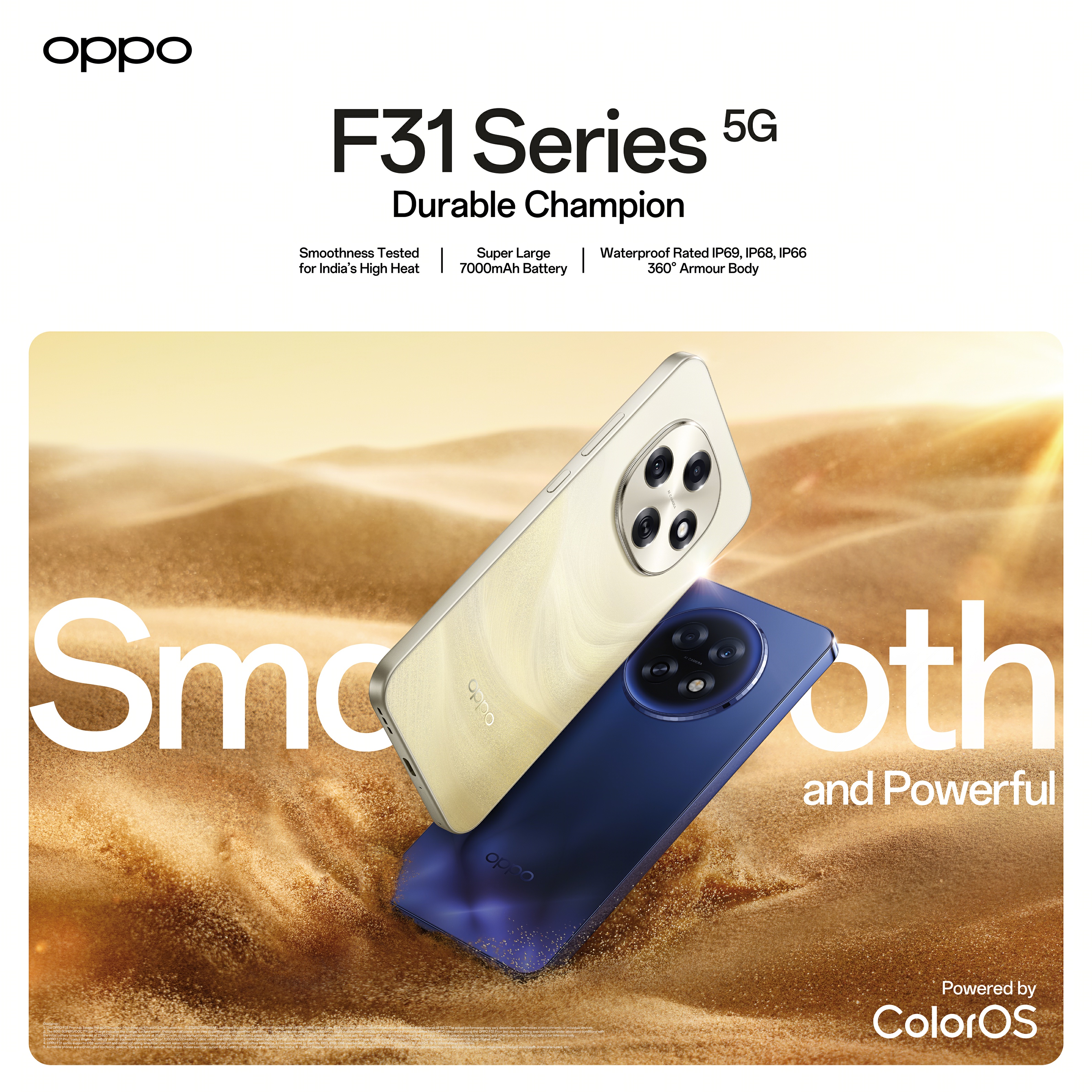 Built for India’s Hustlers: OPPO F31 Line-Up Brings Snapdragon, Dimensity Chips With a 7,000mAh 5-Year Battery