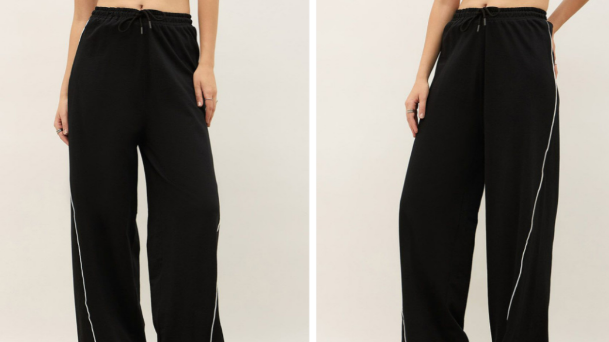Top Wide Leg Trackpants For Women Under Rs. 799 On Myntra
