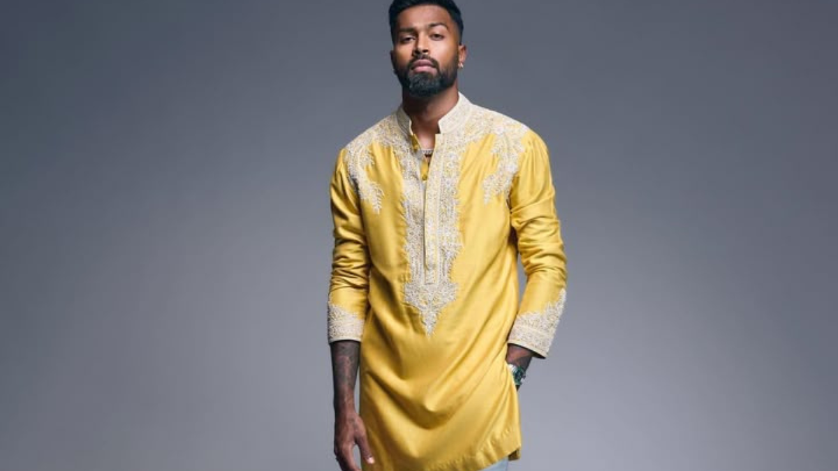 Hardik Pandya Inspired Kurta Pyjama Set For Men Trending Now On Myntra