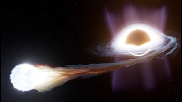 Black Hole Tears Star Apart, Sends Out Powerful Flares Six Months Later Black Hole Tears Star Apart, Sends Out Powerful Flares Six Months Later