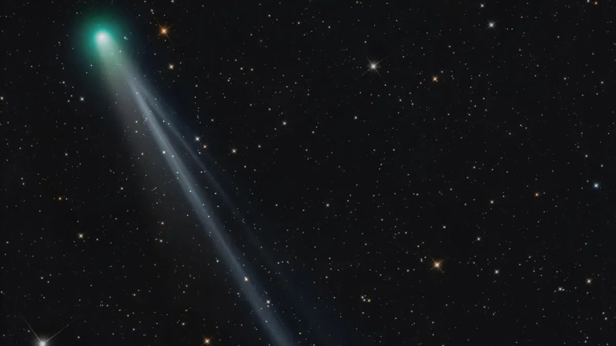 Solar Wind Cuts Comet Lemmon’s Tail In Rare Disconnection Event