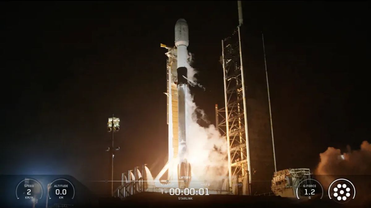 SpaceX Launches Falcon 9 With 29 Starlink Satellites, Marks Florida&rsquo;s 100th Space Coast Launch of 2025