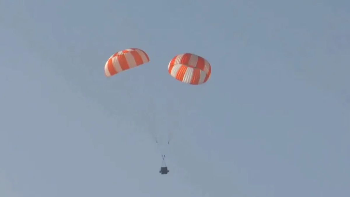 India Nears Human Spaceflight Goal with Successful Gaganyaan Parachute Drop