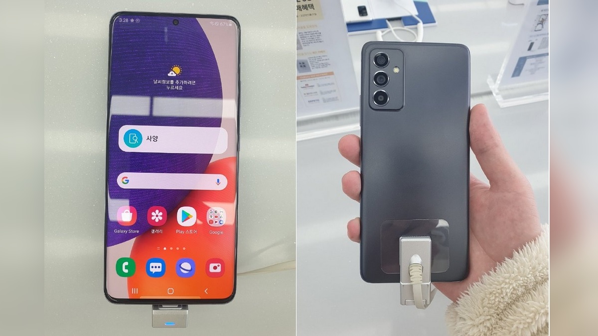Samsung Galaxy Quantum 2 aka Galaxy A82 5G Live Images Surface Online Ahead of Expected April 23 Launch