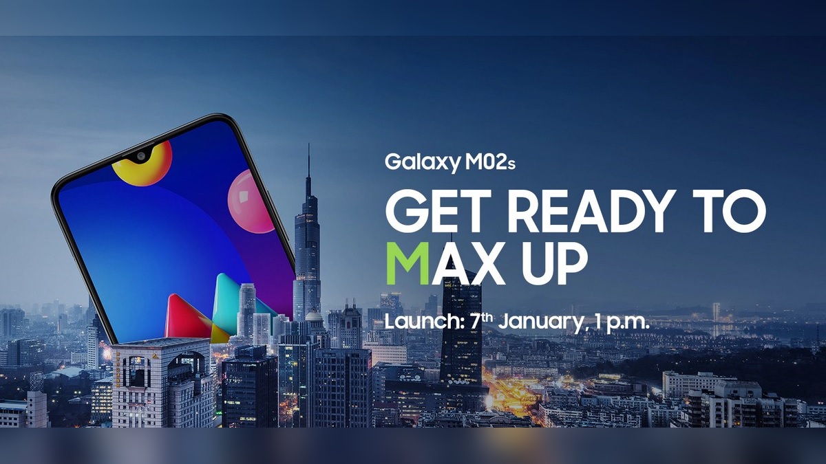 Samsung Galaxy M02s Scheduled to Launch on January 7, Priced Under Rs. 10,000