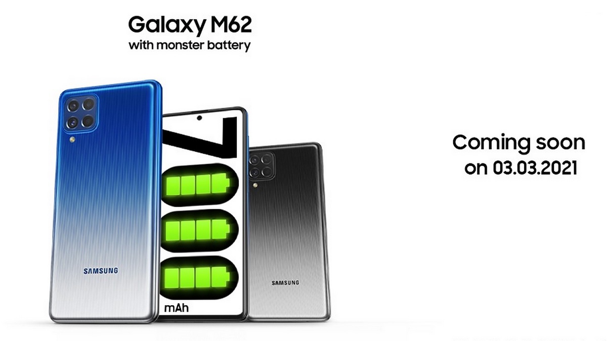 Samsung Galaxy M62 to Launch in Malaysia on March 3, Could Be Rebranded Galaxy F62