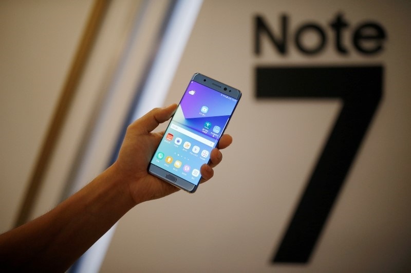 Airline Grounds Samsung Galaxy Note 7 After Explosions Recall