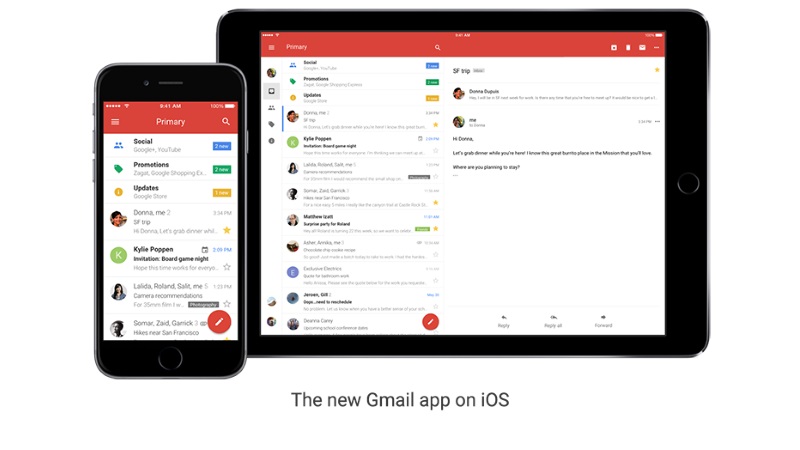 Gmail for iOS Gets Overhauled With New Design, Undo Send Feature, and More
