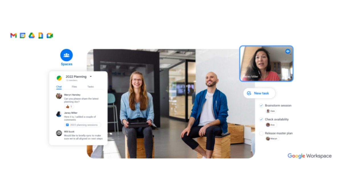 Gmail App Is Getting the Ability to Make Voice, Video Calls in Major Update; Google Spaces Rollout Begins&nbsp;