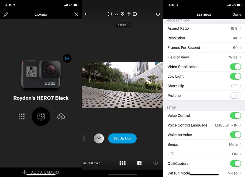 GoPro Hero 7 black apps ndtv gopro