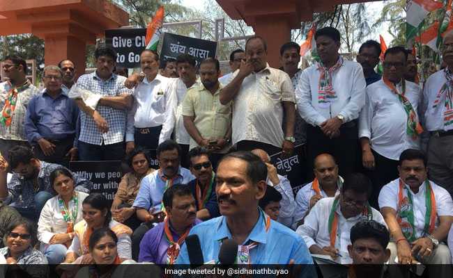Goa Needs A "Full Time" Chief Minister In Manohar Parrikar's Absence, Says Congress, Holds Protest
