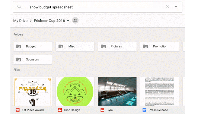 Google Drive Search Gets Natural Language Processing, Suggestions