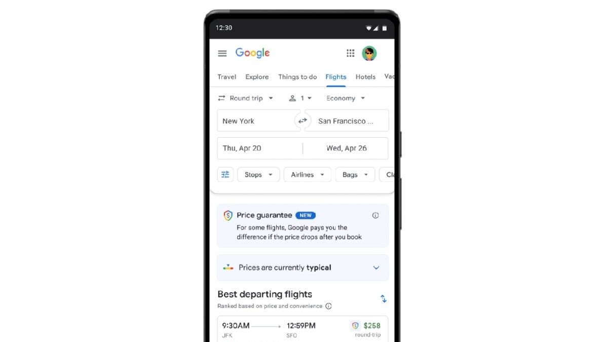 Google Flights Adds 'Price Guarantee' for US Flight Bookings, to Offer Refunds if Ticket Prices Fall