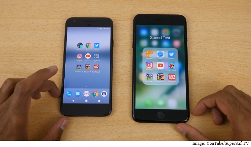 Google Pixel, iPhone 7 Plus Compete in Real World Speed Test - With Surprising Results