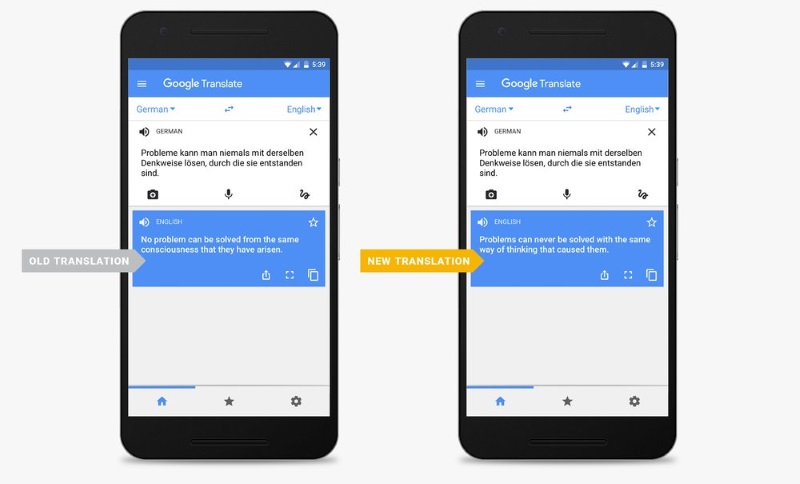 Google Translate Gets Neural Machine Translation for Better Accuracy, Fluency