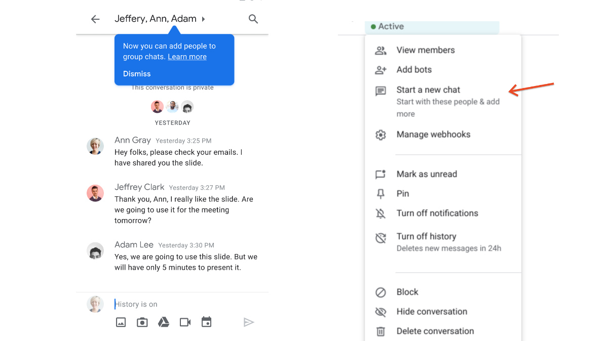 Hangouts Group Conversations to Appear in Google Chat Soon